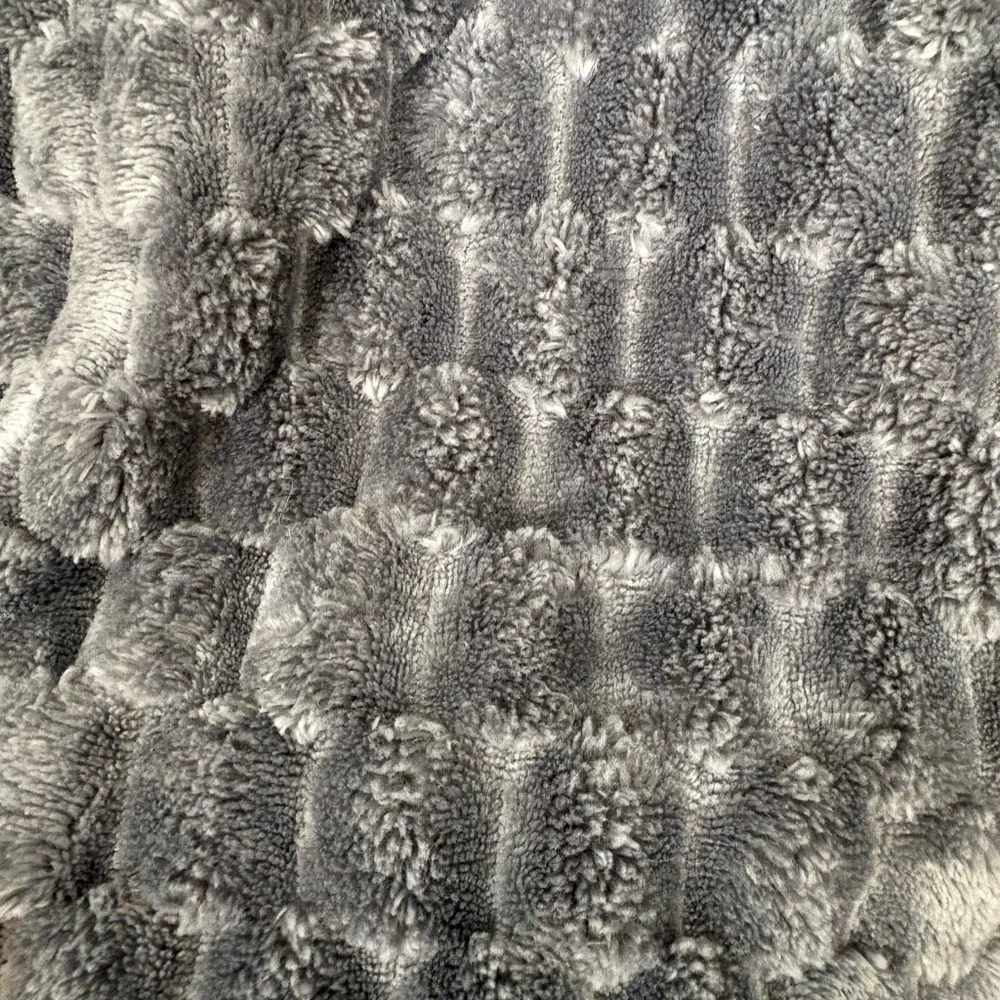 Elegant Charcoal Textured Comforter Set